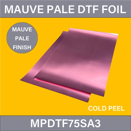 Mályva halvány DTF transzfer lap